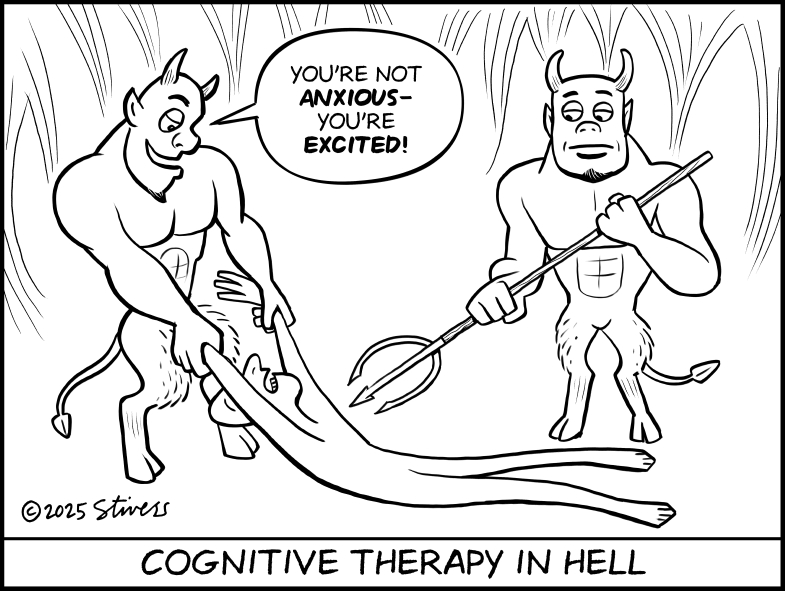 Cognitive therapy in hell